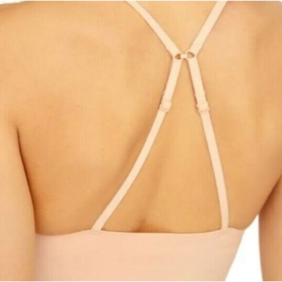 ~ Free People Intimately XS Bralette Convertible Bra Lavender Top Racerback EUC - Picture 3 of 13